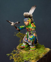 Pow wow dancer -boy