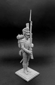 Carabinier of the elite company of the Guards Jaeger Battalion, Westphalia 1808-13